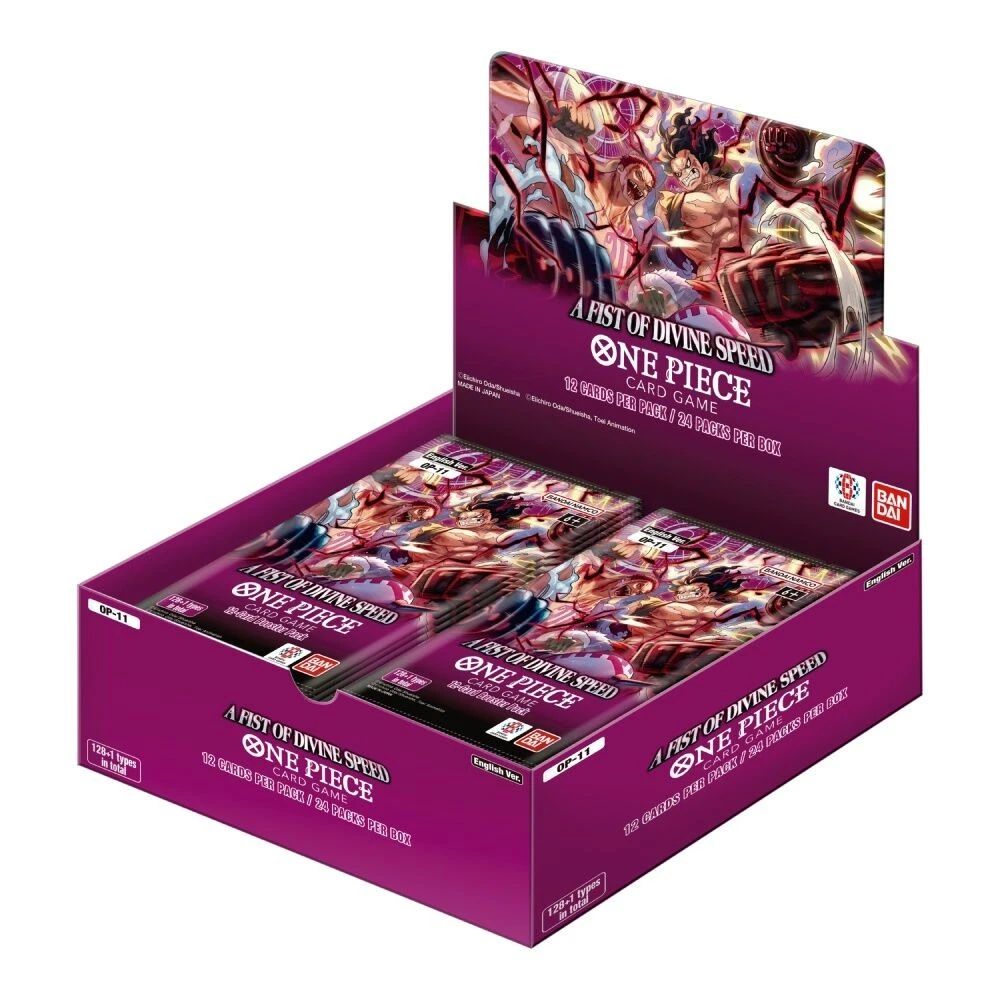 One Piece: A Divine Fist of Speed (OP-11) Booster Box -