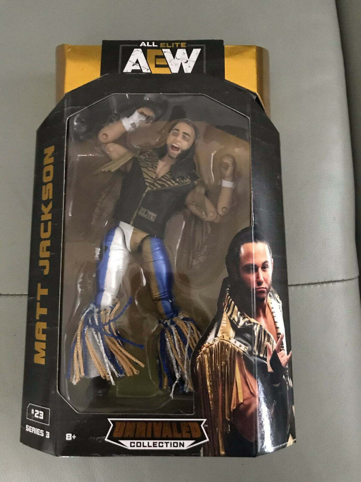 aew all elite wrestling unrivaled figure matt jackson 1 figure pack